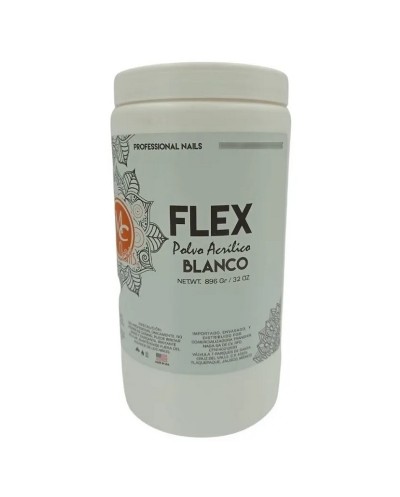 Flex Polvo Acrílico Blanco...